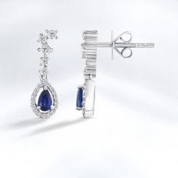 Sapphire Earrings