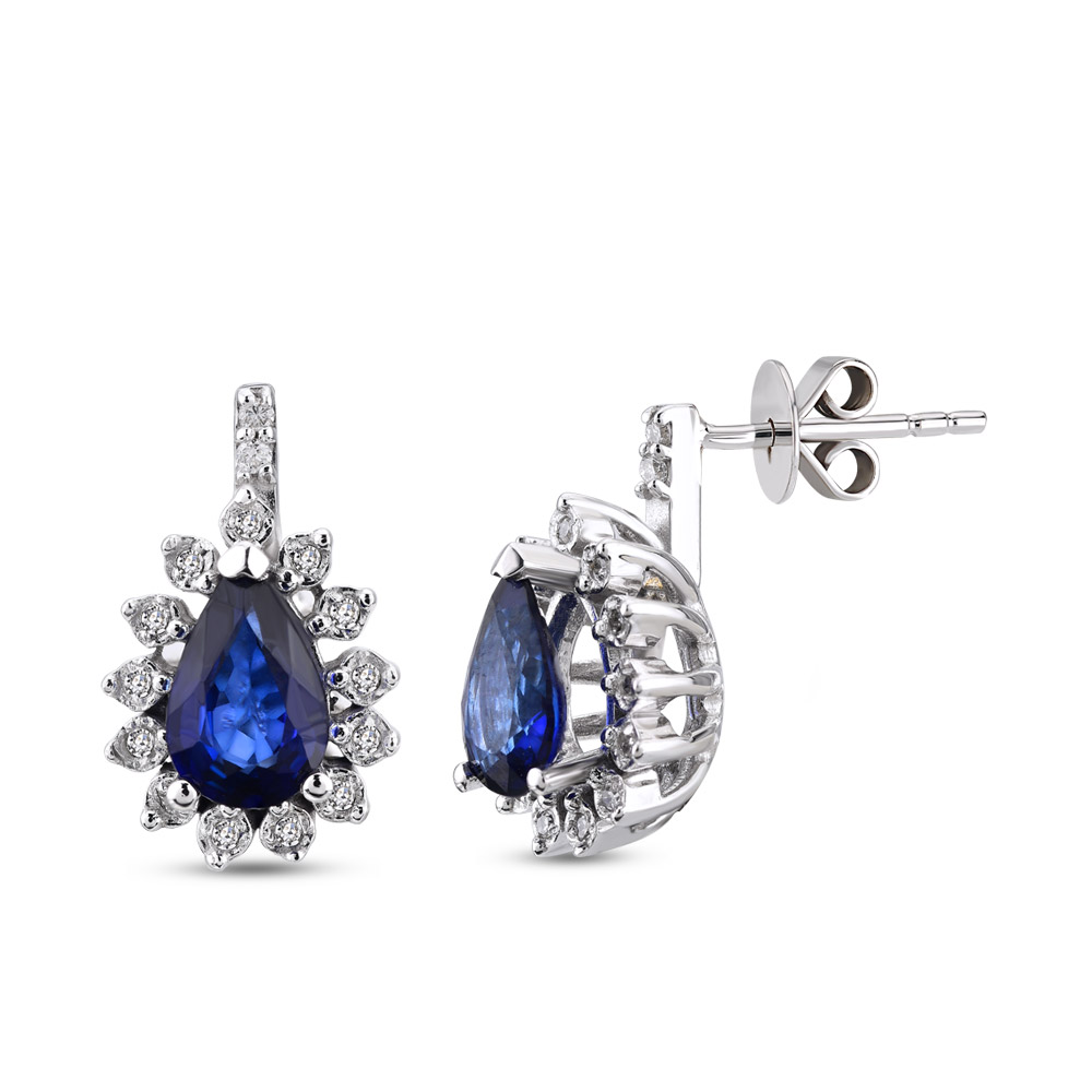 Sapphire Earrings