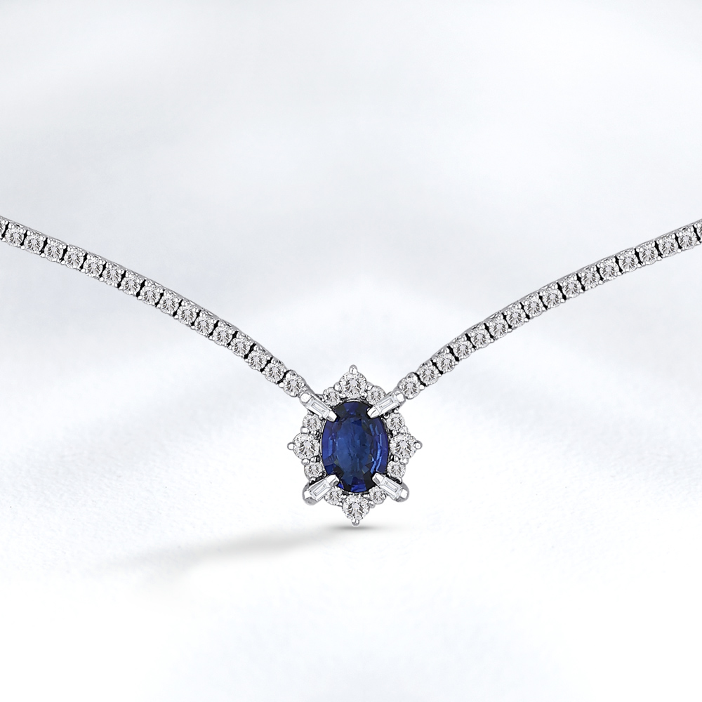 Safir Kolye