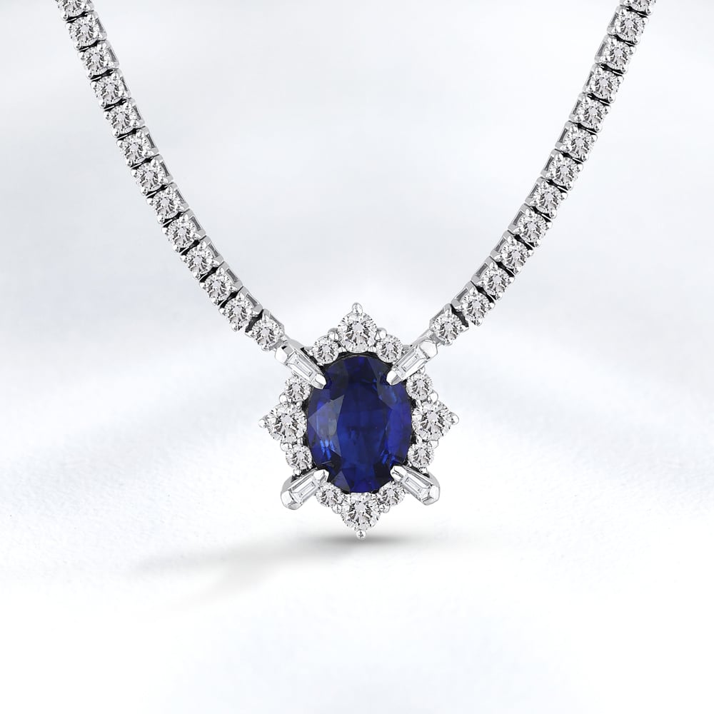 Sapphire Necklace