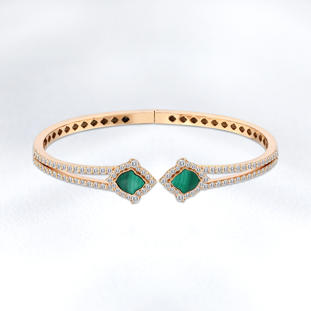 Malachit Diamant Armband