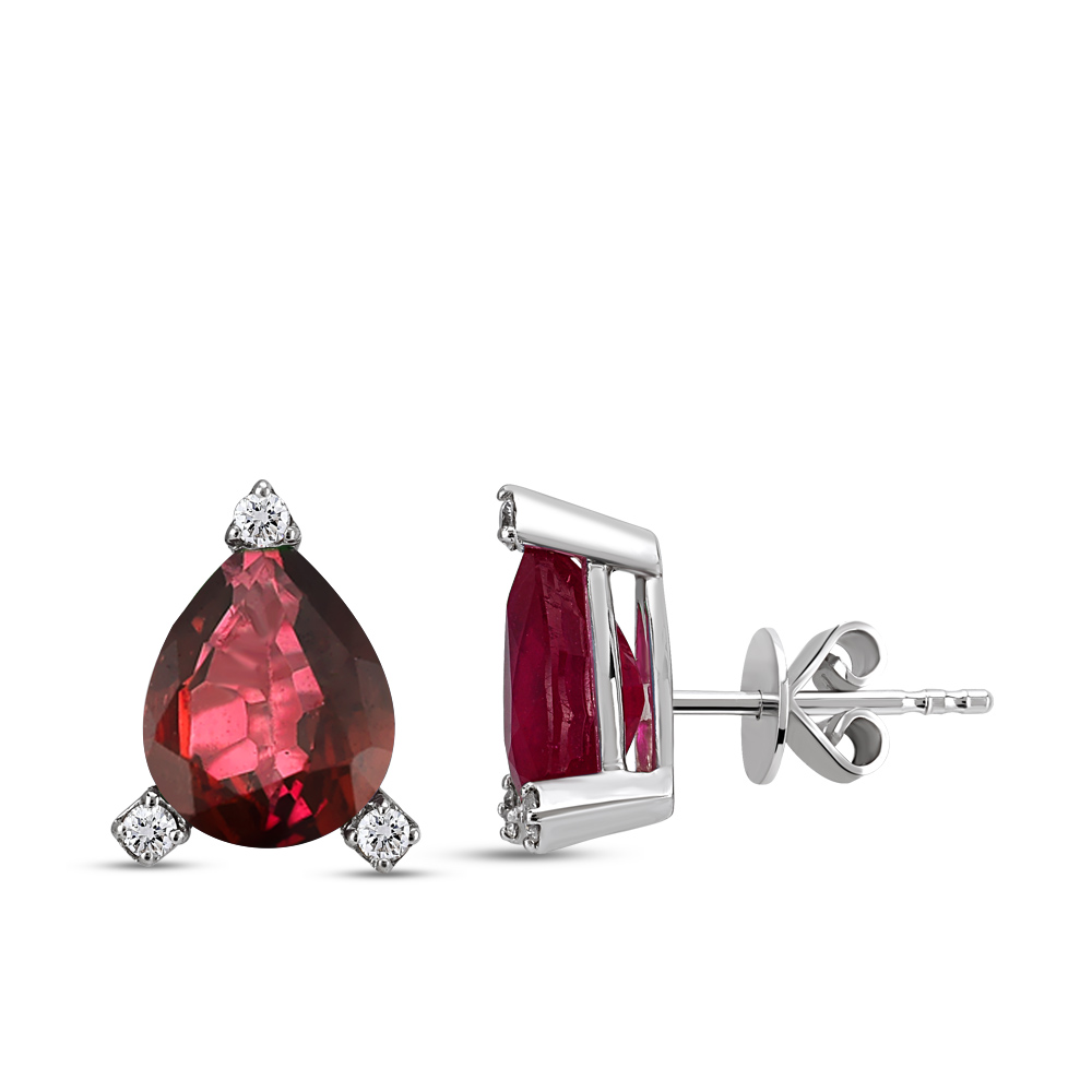 Ruby Earrings