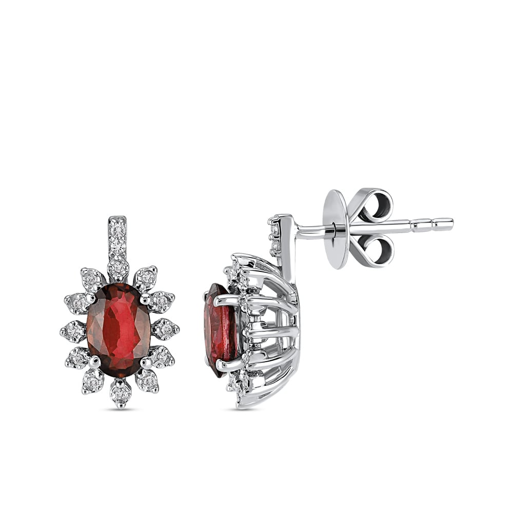 Ruby Earrings