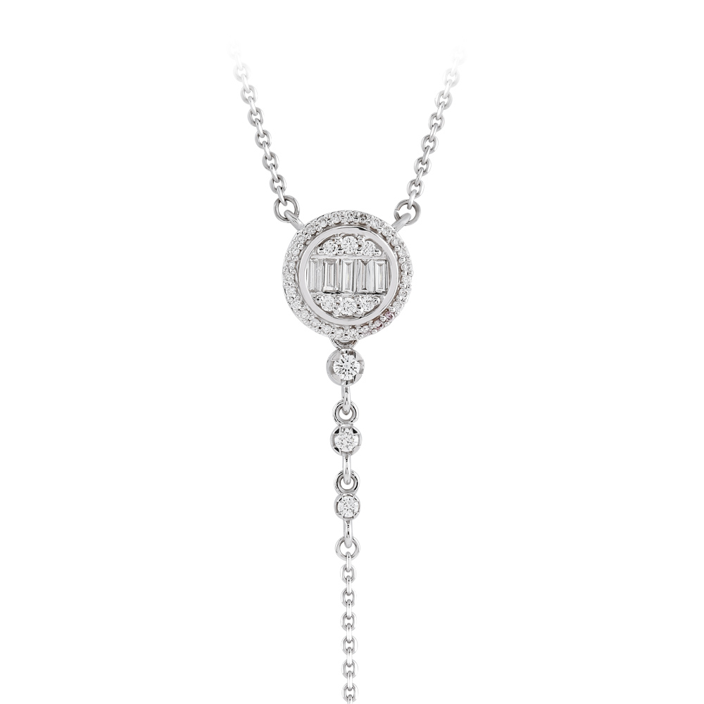 Baguette Diamant Halskette
