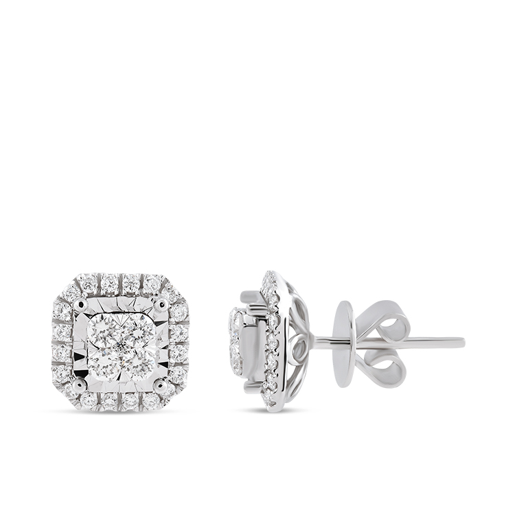 Design Diamond Earrings