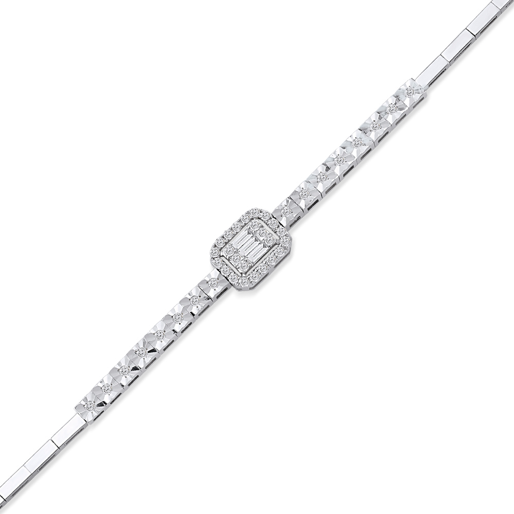 Baguette Diamant Armband
