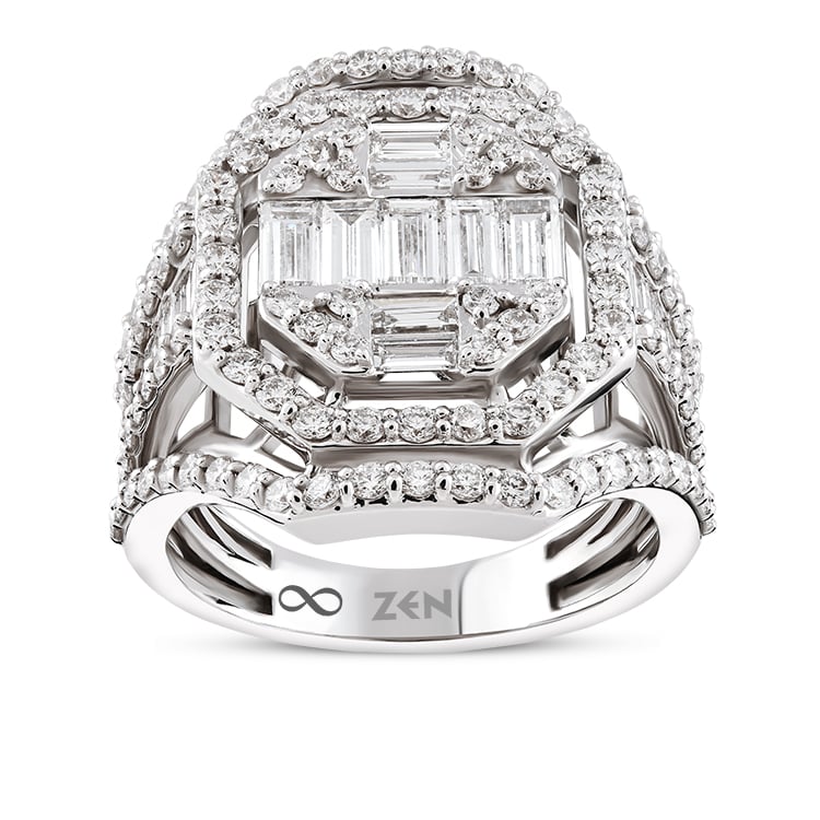 Baguette Diamantring