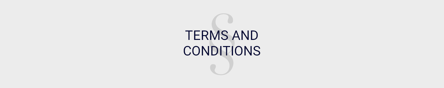 Terms & Conditions