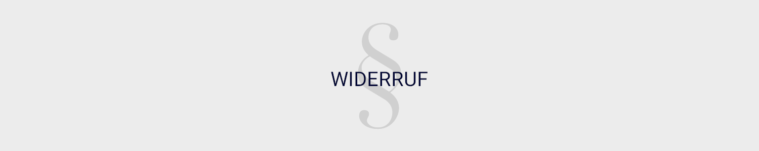 Widerruf